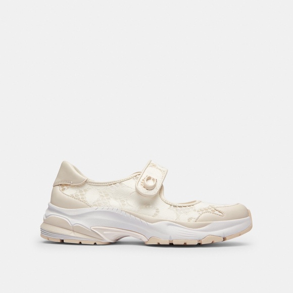 Coach Mary Jane Sneaker Size 8 - Picture 3 of 5